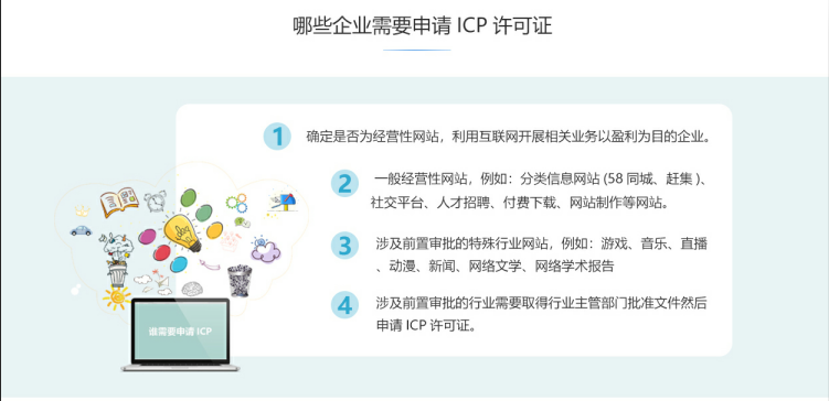 黄龙ICP牌照、ICP许可证办理流程